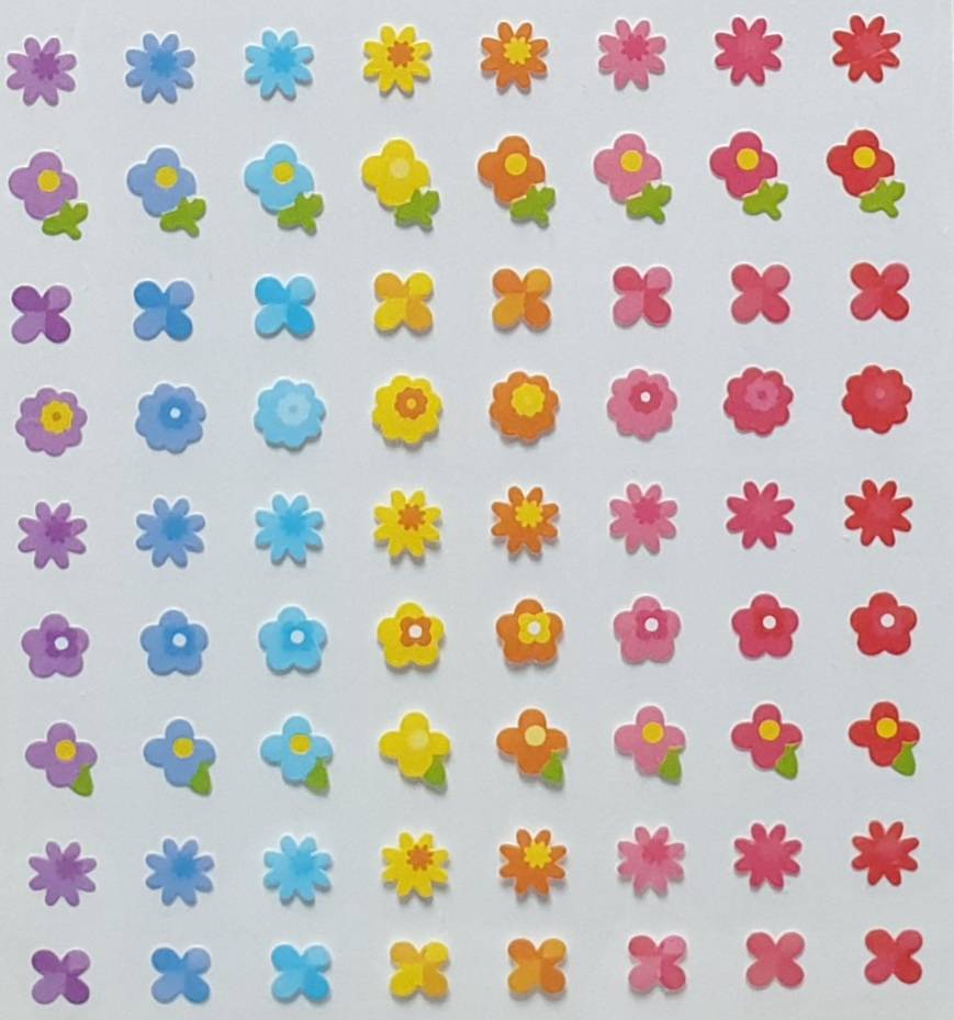 Flowers stickers