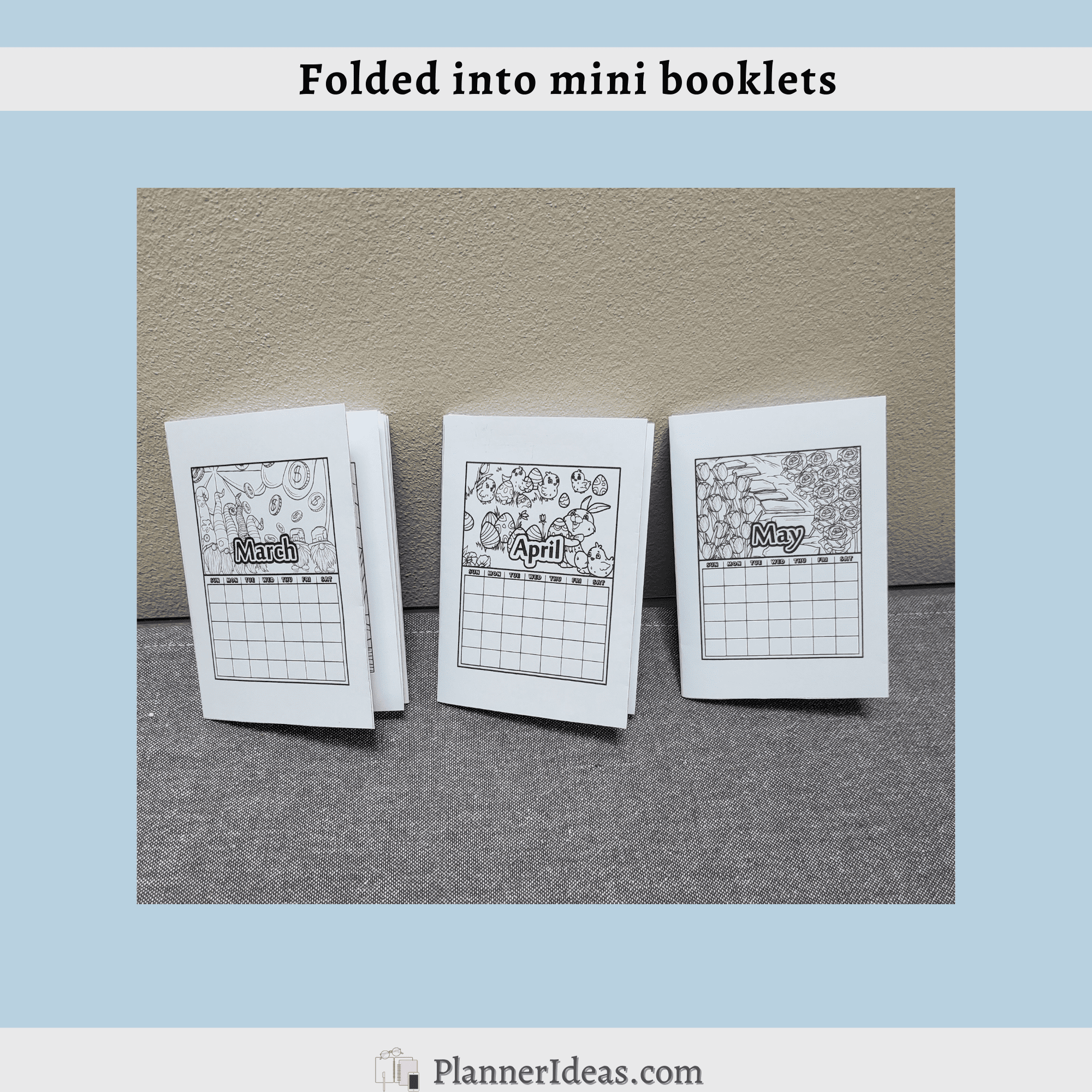 Folded booklets