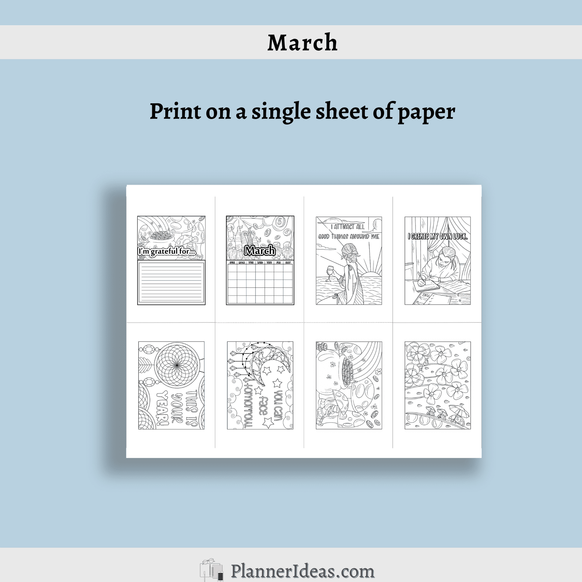 March page
